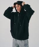 ダブルユーブイプロジェクト(WV PROJECT) Baseline Hood Zip-up Black JIOT7536