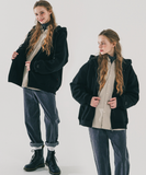 ダブルユーブイプロジェクト(WV PROJECT) Baseline Hood Zip-up Black JIOT7536
