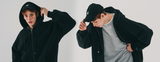 ダブルユーブイプロジェクト(WV PROJECT) Baseline Hood Zip-up Black JIOT7536