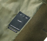 SSY(エスエスワイ)  collarless front cover coat khaki