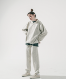 ダブルユーブイプロジェクト(WV PROJECT) Jeze Kara Sweatshirt Oatmeal MJMT7514