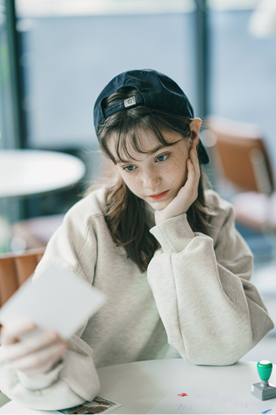 ダブルユーブイプロジェクト(WV PROJECT) Daily Man to Man Oatmeal JIMT7533