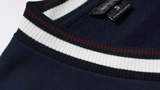 ダブルユーブイプロジェクト(WV PROJECT) Lost color matching Sweatshirt Navy KMMT7530