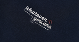 ダブルユーブイプロジェクト(WV PROJECT) Lost color matching Sweatshirt Navy KMMT7530
