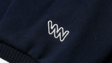 ダブルユーブイプロジェクト(WV PROJECT) Lost color matching Sweatshirt Navy KMMT7530