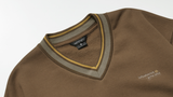 ダブルユーブイプロジェクト(WV PROJECT) Lost color matching Sweatshirt Brown KMMT7530