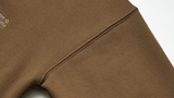ダブルユーブイプロジェクト(WV PROJECT) Lost color matching Sweatshirt Brown KMMT7530