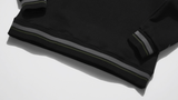 ダブルユーブイプロジェクト(WV PROJECT) Lost color matching Sweatshirt Black KMMT7530