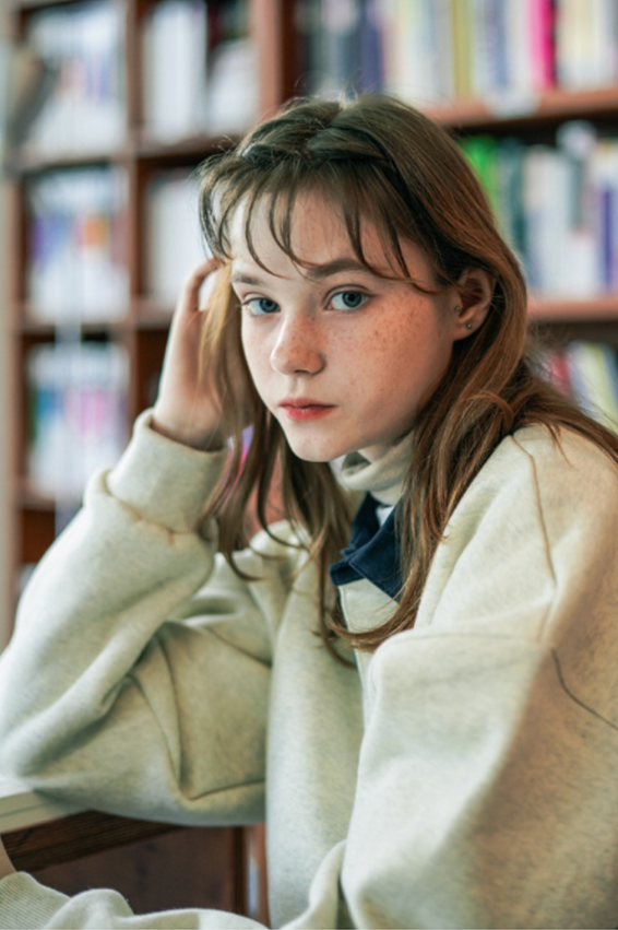 ダブルユーブイプロジェクト(WV PROJECT) Kakukara Sweatshirt Oatmeal KMMT7519