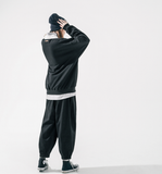 ダブルユーブイプロジェクト(WV PROJECT) Kaku Kara Sweatshirt Black KMMT7519