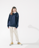 ダブルユーブイプロジェクト(WV PROJECT) Kaku Kara Sweatshirt Navy KMMT7519