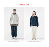 ダブルユーブイプロジェクト(WV PROJECT) Kaku Kara Sweatshirt Navy KMMT7519