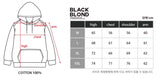 ブラックブロンド(BLACKBLOND)  BBD Majestic Reflection Logo Hoodie (White)