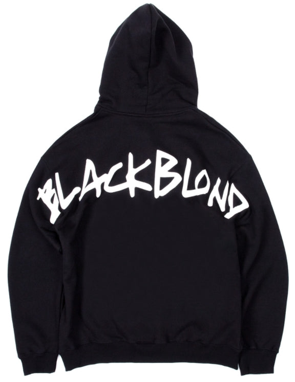 ブラックブロンド(BLACKBLOND)  BBD Majestic Reflection Logo Hoodie (Black)