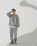 ダブルユーブイプロジェクト(WV PROJECT) Easy Reversible Sweatshirt Gray JJMT7518