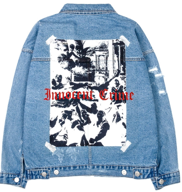 ブラックブロンド(BLACKBLOND)  BBD Innocent Denim Jacket (Blue)