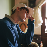 ダブルユーブイプロジェクト(WV PROJECT) Easy Reversible Sweatshirt Navy JJMT7518
