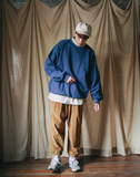 ダブルユーブイプロジェクト(WV PROJECT) Easy Reversible Sweatshirt Navy JJMT7518