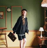 ダブルユーブイプロジェクト(WV PROJECT) Easy Reversible Sweatshirt Black JJMT7518