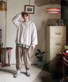 ダブルユーブイプロジェクト(WV PROJECT) Easy Reversible Sweatshirt Oatmeal JJMT7518