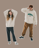 ダブルユーブイプロジェクト(WV PROJECT) Easy Reversible Sweatshirt Oatmeal JJMT7518
