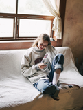 ダブルユーブイプロジェクト(WV PROJECT) Easy Reversible Sweatshirt Oatmeal JJMT7518