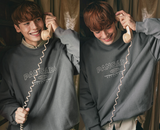 ダブルユーブイプロジェクト(WV PROJECT) Pangea Sweatshirt Dark Gray KMMT7510