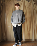 ダブルユーブイプロジェクト(WV PROJECT) Pangea Sweatshirt Dark Gray KMMT7510
