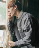 ダブルユーブイプロジェクト(WV PROJECT) Pangea Sweatshirt Dark Gray KMMT7510