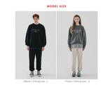 ダブルユーブイプロジェクト(WV PROJECT) Pangea Sweatshirt Dark Gray KMMT7510