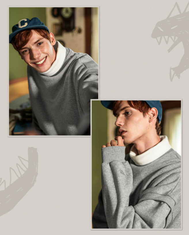 ダブルユーブイプロジェクト(WV PROJECT) Sia Best Sweatshirt Gray MJMT7537