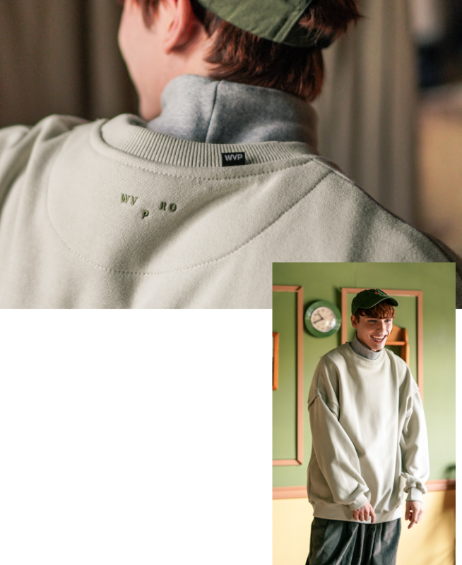 ダブルユーブイプロジェクト(WV PROJECT) Sia Best Sweatshirt Light Beige MJMT7537