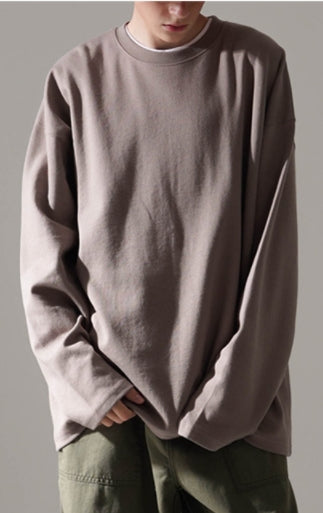 パーステップ(PERSTEP) FIXED OVER-FIT LONGSLEEVE COCOA SMLT4447