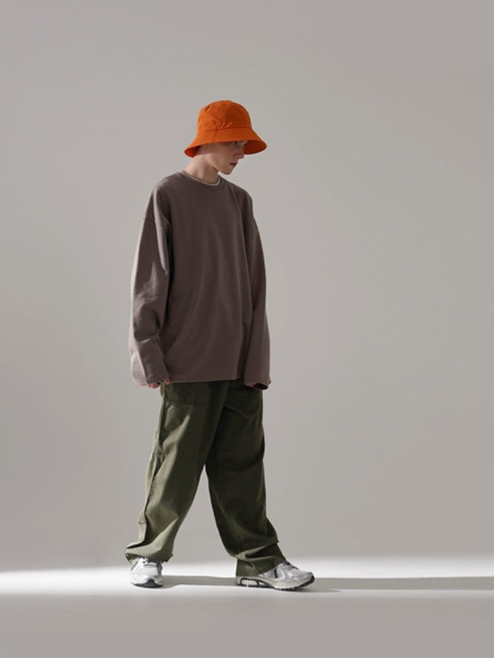 パーステップ(PERSTEP) FIXED OVER-FIT LONGSLEEVE COCOA SMLT4447