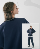 ダブルユーブイプロジェクト(WV PROJECT) Lapra Sweatshirt Navy MJMT7534