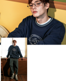 ダブルユーブイプロジェクト(WV PROJECT) Lapra Sweatshirt Navy MJMT7534