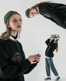 ダブルユーブイプロジェクト(WV PROJECT) Lapra Sweatshirt Black MJMT7534