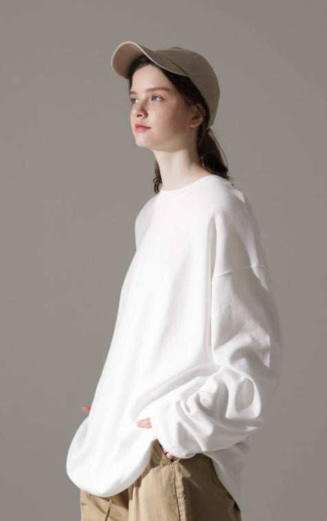 パーステップ(PERSTEP) FIXED OVER-FIT LONGSLEEVE IVORY SMLT4447