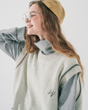 ダブルユーブイプロジェクト(WV PROJECT) Jerry Wool Knit Best Oatmeal MJKN7524