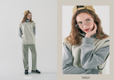 ダブルユーブイプロジェクト(WV PROJECT) Jerry Wool Knit Best Oatmeal MJKN7524