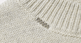 ダブルユーブイプロジェクト(WV PROJECT) Jerry Wool Knit Best Oatmeal MJKN7524