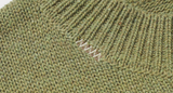 ダブルユーブイプロジェクト(WV PROJECT) Jerry Wool Knit Best Olive MJKN7524