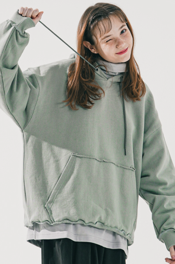 ダブルユーブイプロジェクト(WV PROJECT) Rison Hood Ash Green JIHD7535