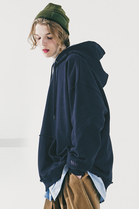 ダブルユーブイプロジェクト(WV PROJECT) Rison Hood Navy JIHD7535