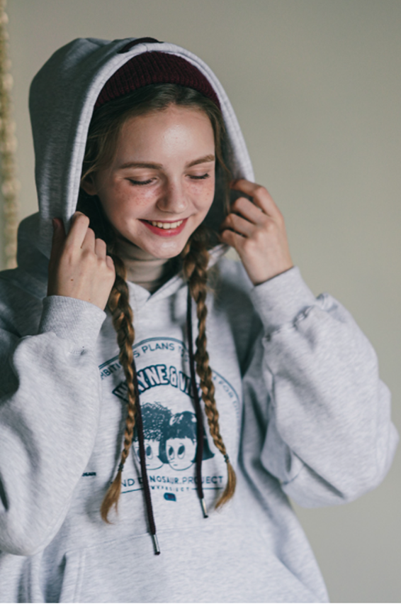 ダブルユーブイプロジェクト(WV PROJECT) Darle Project Hood White Oatmeal JJHD7532