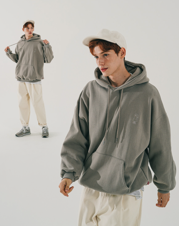 ダブルユーブイプロジェクト(WV PROJECT) Hyde Dino Hood Cocoa JIHD7528