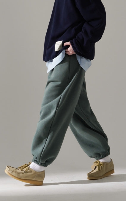 パーステップ(PERSTEP) MILE NAPPING SWEAT PANTS KHAKI GRAY DELP4444