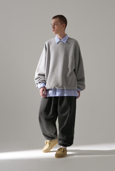 パーステップ(PERSTEP) MILE NAPPING SWEAT PANTS DARK GRAY DELP4444