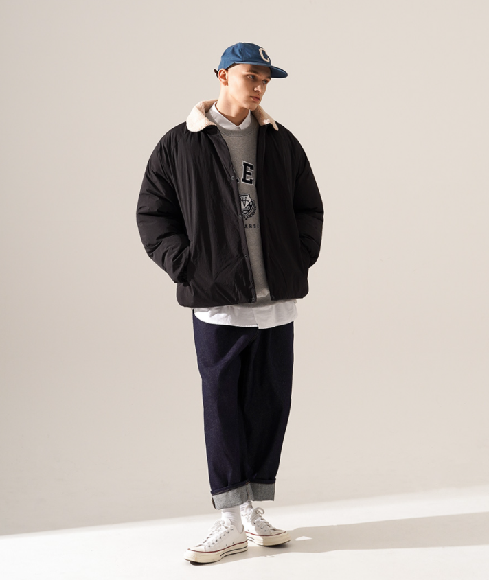 ティーダブリューエヌ(TWN) Urban Short Padding Black LMOT3414