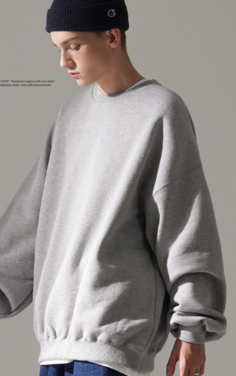 パーステップ(PERSTEP) MILE BALLOON SWEATSHIRT GREY DEMT4443